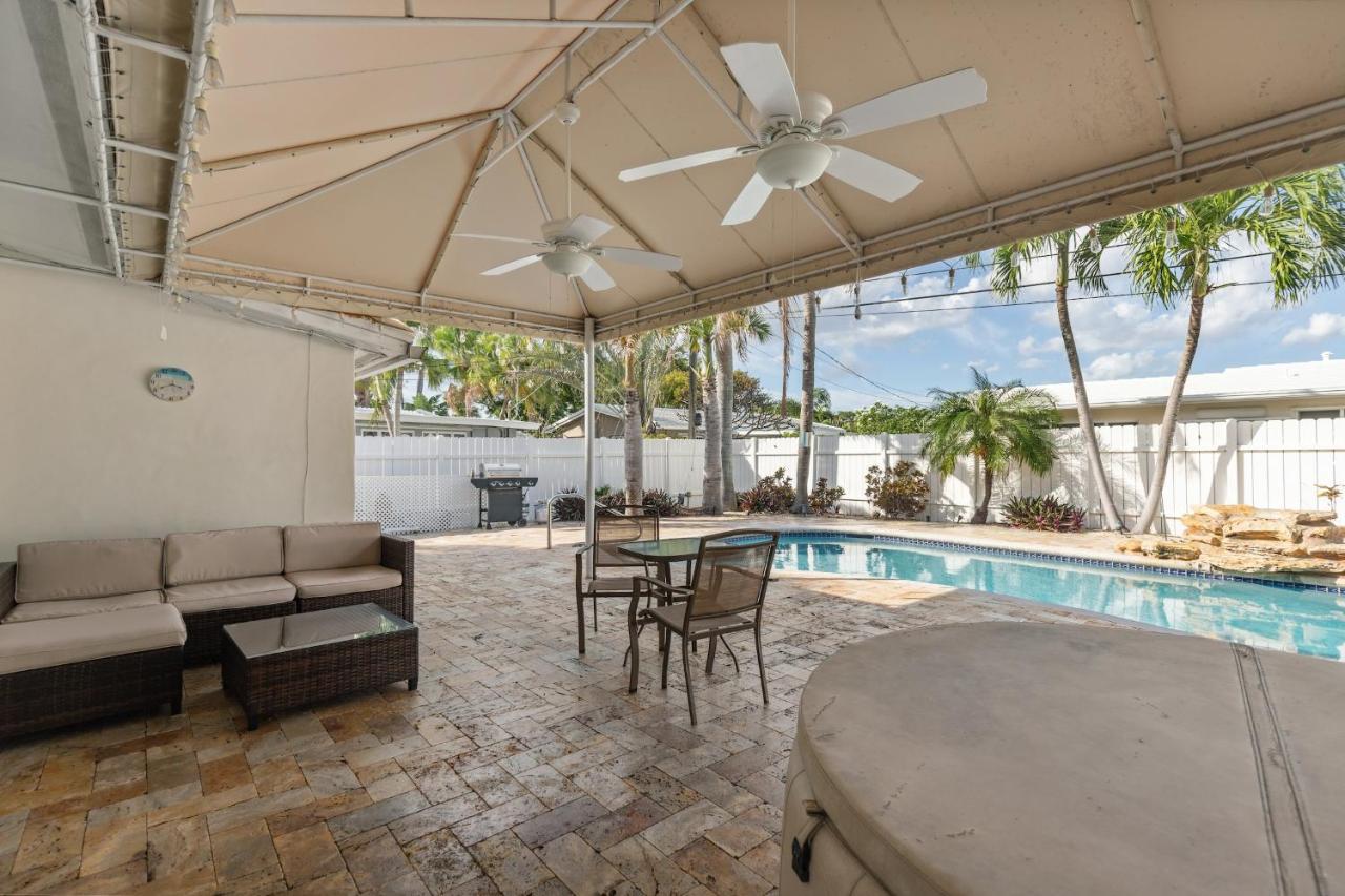 Chic Fort Lauderdale House With Private Pool Exterior foto