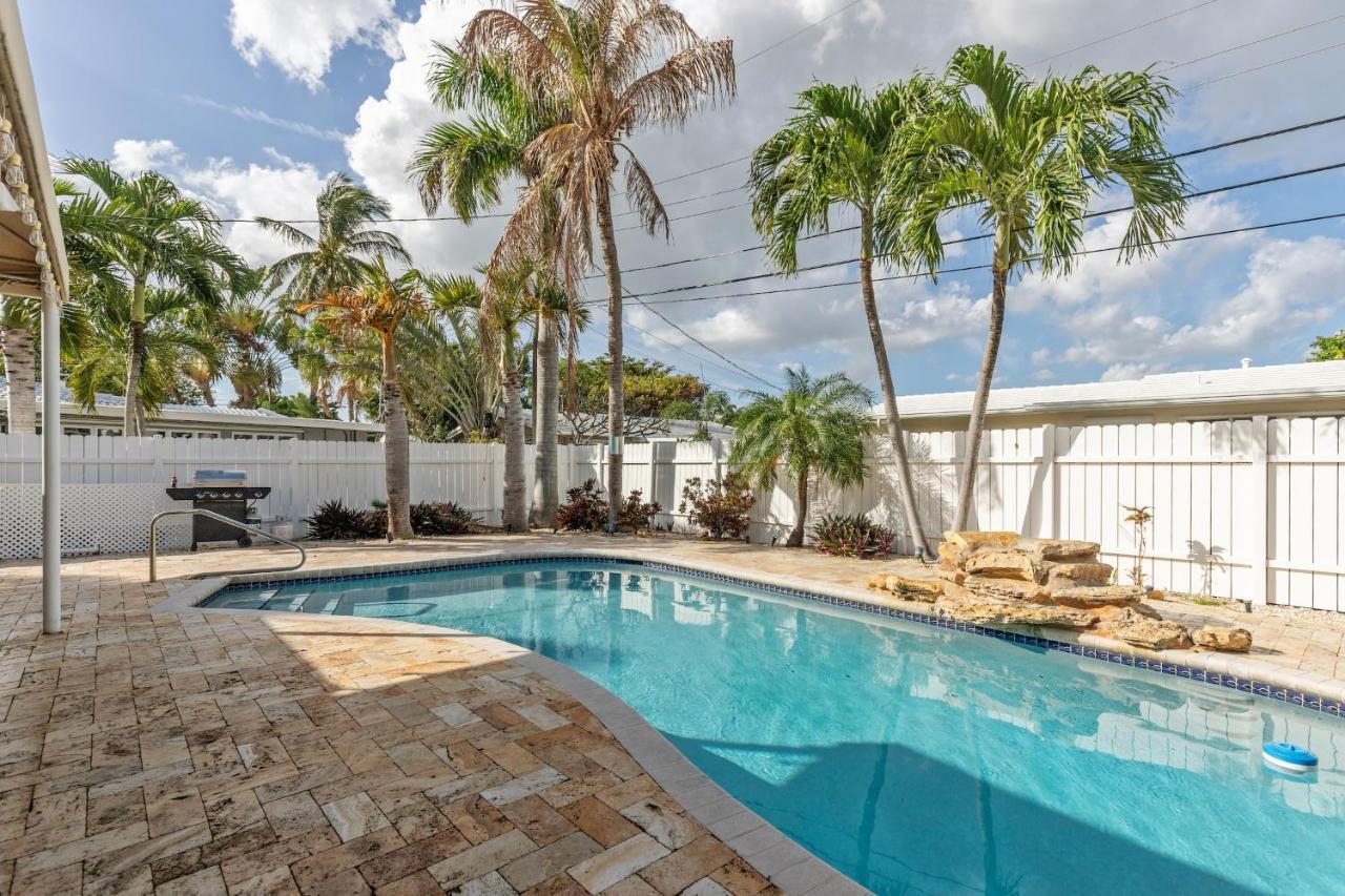 Chic Fort Lauderdale House With Private Pool Exterior foto